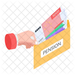 Pension Envelope  Icon