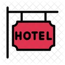 Hotel Junta Signo Icono