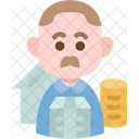 Pensioner Money Retirement Icon