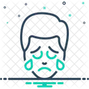 Pensive Contemplatively Musings Icon