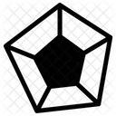 Pentagon Hexagon Shape Icon