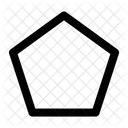 Pentagon Shape Abstract Icon