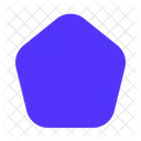 Pentagon Shape Design Icon