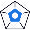 Pentagon Shape Geometry Icon