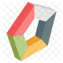 Pentagonal Chart  Icon