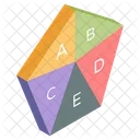 Pentagonal Chart  Icon