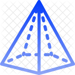 Pentagonal Cone  Icon