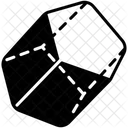 Pentagonal Prism Geometric Shape Icon