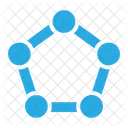 Pentagono Ferramentas Graficas Ferramentas De Edicao Ícone