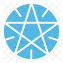 Pentagram Witch Devil Icon