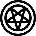Pentagram Star Satanic Icon