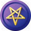Pentagram Star Shape Icon