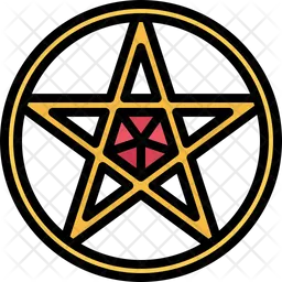Pentagram Star  Icon
