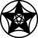 Roseta de pentagrama  Icono