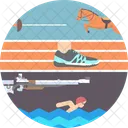 Pentathlon Olympics Sports Icon