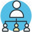 People Hierarchy Business Icon