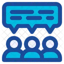 People Group Communication Icon