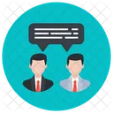People Communication Conversation Discussion Icon