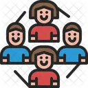 People connecting  Icon