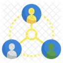 People Connection People Network Connection Icon