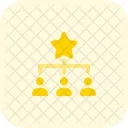 People Hierarchy Connection Network Icon