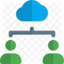 People Hierarchy People Network Connection Icon