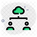 People Hierarchy People Network Connection Icon