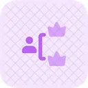 People Hierarchy Manager Organization Structure Icon