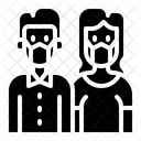 People Coronavirus Mask Icon