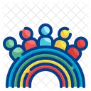 People Diversity Pride Icon