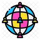 People Connection Network Icon