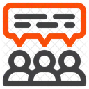 People Group Communication Icon