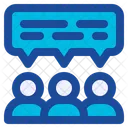 People Group Communication Icon