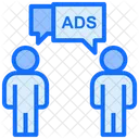 People Marketing People Ads Icon