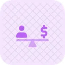 People Money Balance User Balance Finance Icon
