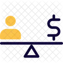 People Money Balance User Balance Finance Icon