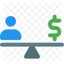 People Money Balance User Balance Finance Icon