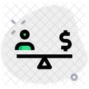 People Money Balance User Balance Finance Icon