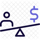 People Money Balance Three User Balance Finance Icon