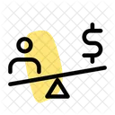 People Money Balance Three User Balance Finance Icon