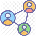 Network Person Business Icon