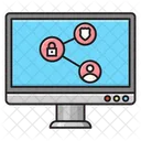 Secure Network Connection Icon