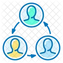 People Network User Netwok Network Icon