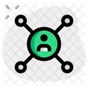People Network People Hierarchy Network Icon