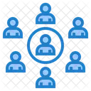 Business Network Business Connection Businessman Network Icon