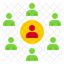 People Network People Connection People Hierarchy Icon