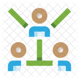 사람 네트워크  아이콘