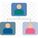 People Network Network Circle Icon