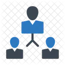 Group Team Connection Icon