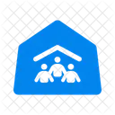 People Roof Roof House Icon